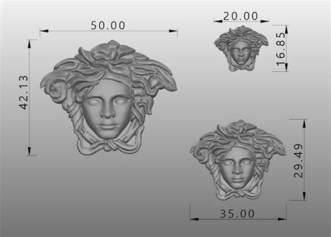 Versace original logo 3D print model 